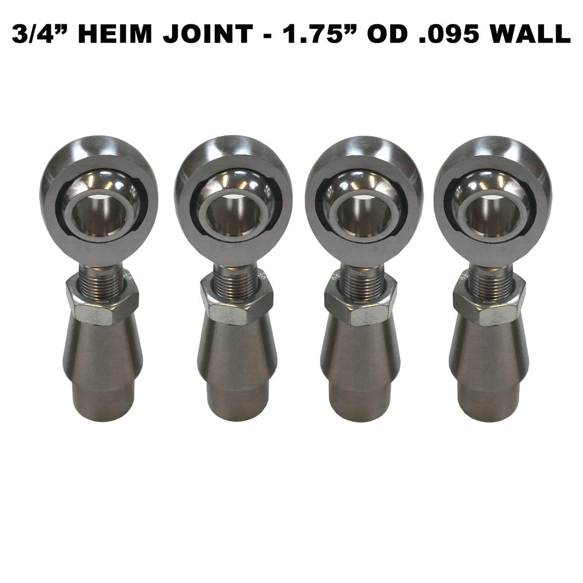 Sway Bar Link Fab Kit - 3/4" Chromoly Heim Joints + Bungs for 1.75" OD Tubing - 50 Caliber Racing image 6