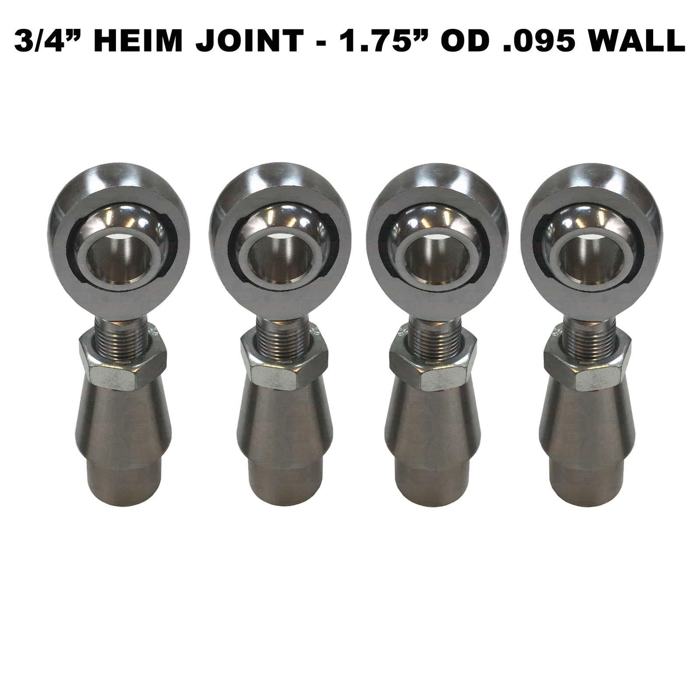 Sway Bar Link Fab Kit - 3/4" Chromoly Heim Joints + Bungs for 1.75" OD Tubing - 50 Caliber Racing image 6