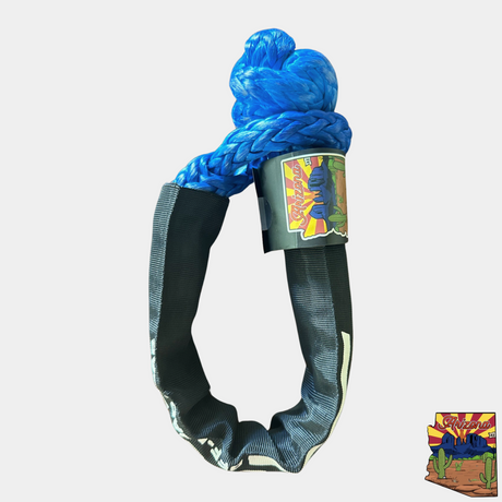 Photo of Soft Shackle 1/2'' x 22'' with sleeve and bag (Single Shackle) (Lifetime Warranty) by MOJAB OFFROAD - Premium for UTVs / Side by Sides