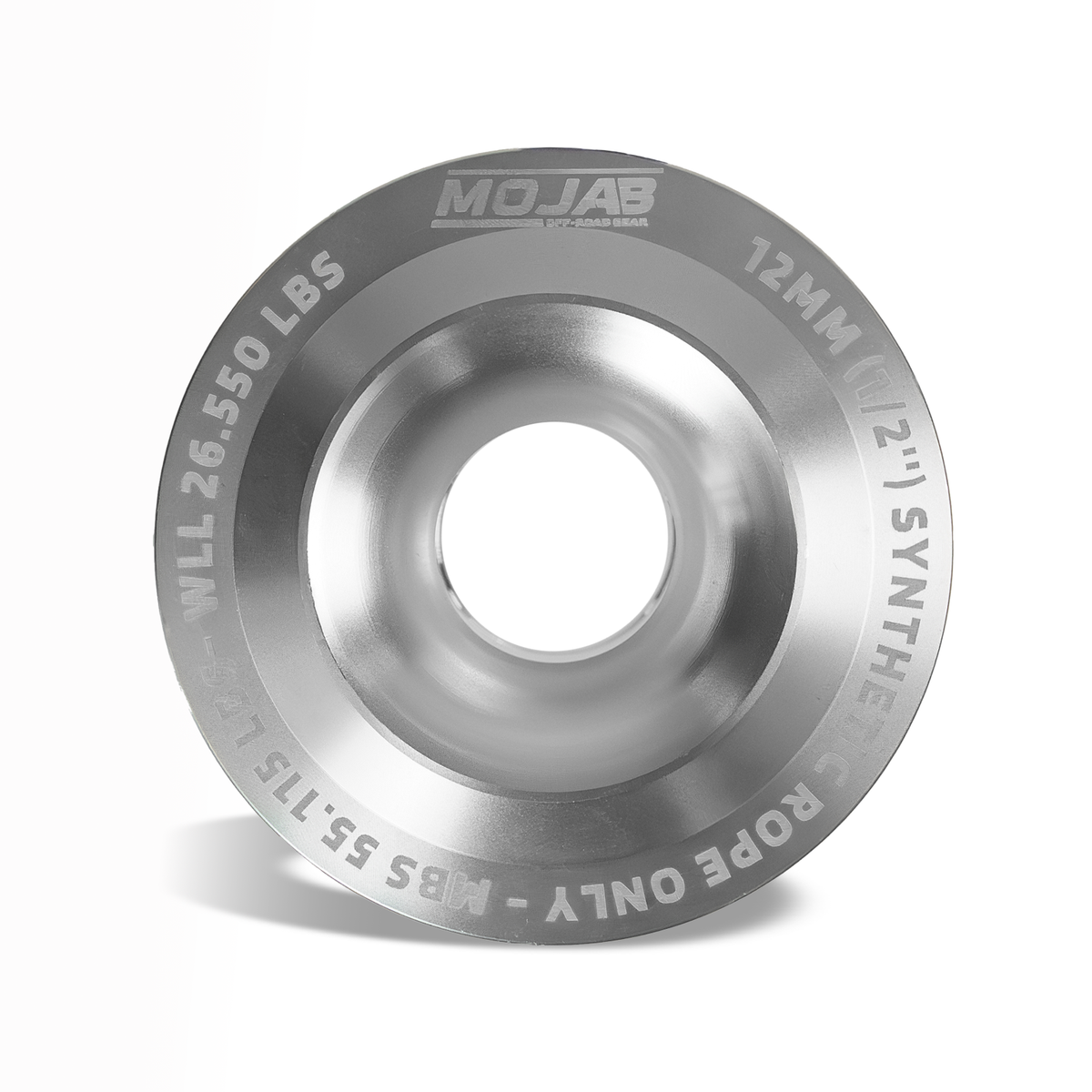 Photo of XL Snatch ring (diameter 4.7'') LIFETIME WARRANTY* by MOJAB OFFROAD - Premium Snatch ring for UTVs / Side by Sides