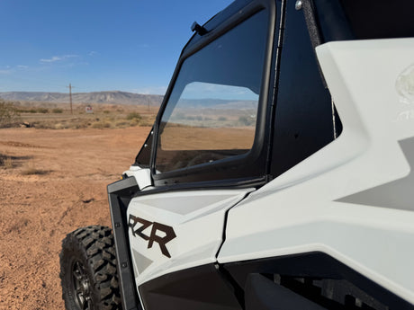Photo of POLARIS RZR PRO XP / Turbo R 2-SEAT Cab Enclosure 2019-24 "THE VAULT" Upper Side Doors & Panels (Patent Pending) by Dirt Warrior Accessories - Premium VAULT for UTVs / Side by Sides
