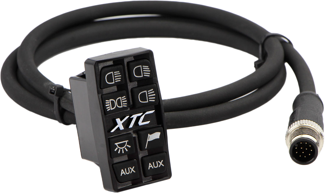Photo of 8 SWITCH POWER CONTROL SYSTEM WITH MICRO SWITCH PAD by XTC POWER PRODUCTS - Premium Switches for UTVs / Side by Sides