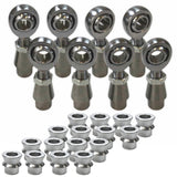 4 Link Rod End Kit -  3/4" Chromoly Heim - 1.75" OD Tubing