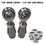 Panhard Bar Fab Kit -  7/8" Chromoly Heim - 1.5" OD Tubing