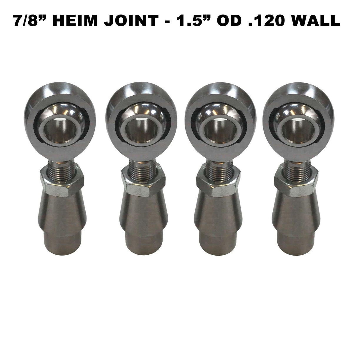 Sway Bar Link Fab Kit -  7/8" Chromoly Heim - 1.5" OD Tubing - 50 Caliber Racing image 6