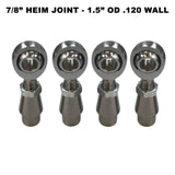 Sway Bar Link Fab Kit -  7/8" Chromoly Heim - 1.5" OD Tubing - 50 Caliber Racing image 6