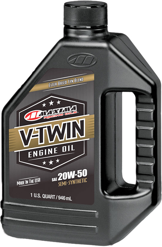 Photo of V-TWIN SYN BLEND ENGINE OIL 20W50 32OZ by MAXIMA - Premium Chemicals for UTVs / Side by Sides
