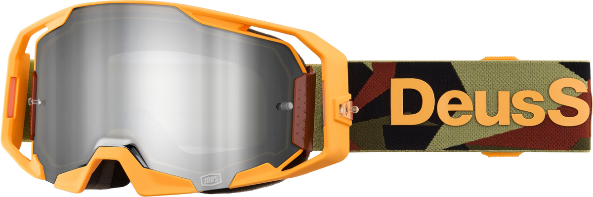 100% ARmatic Goggles - Deus Ex Machina Silver Flash