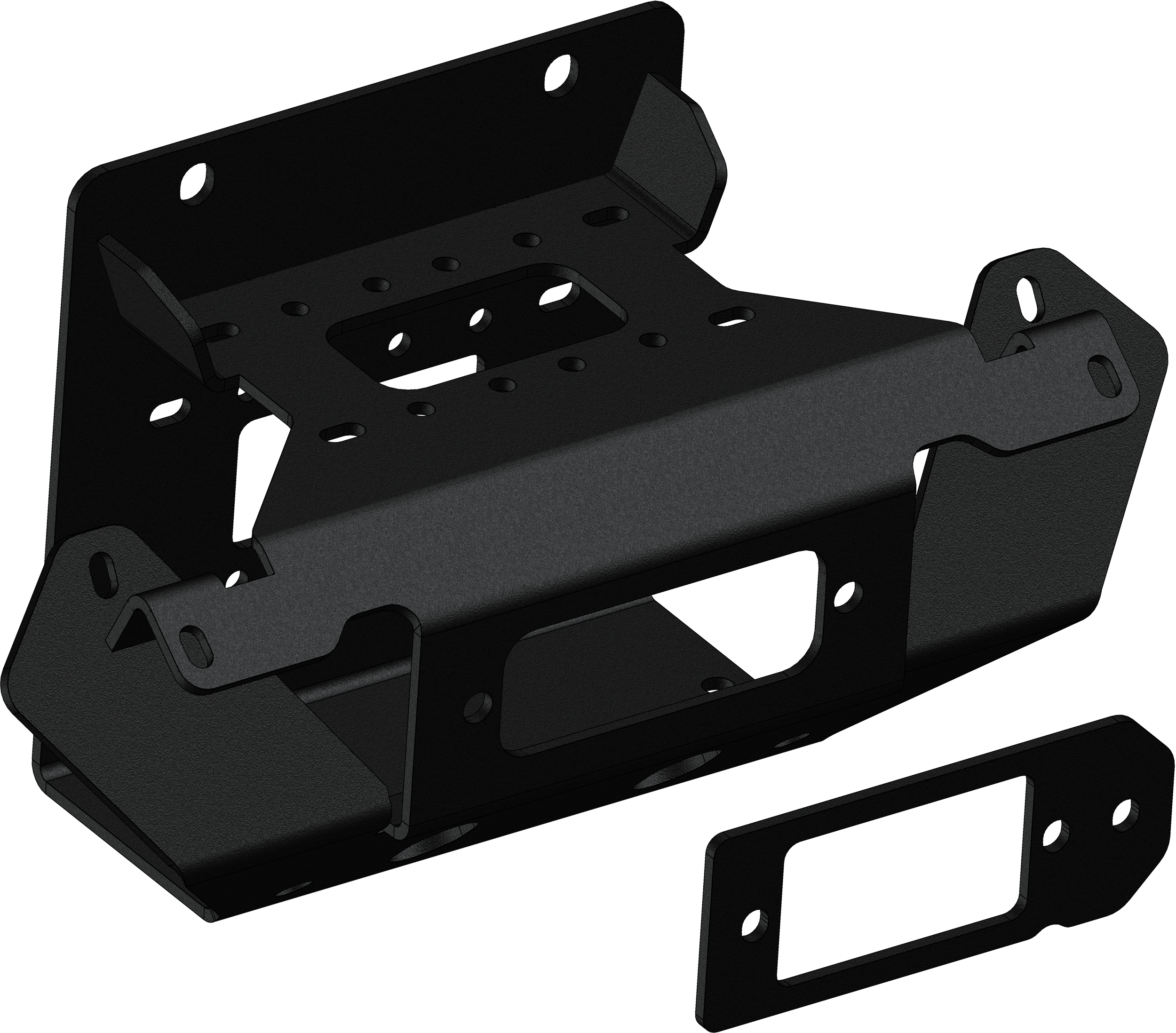 Photo of WINCH MOUNT by KFI - Premium Mounts for UTVs / Side by Sides