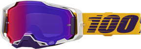 100% Armega Goggles - Difenbak Purple Mirror Lens