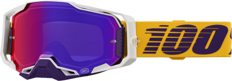 100% Armega Goggles - Difenbak Purple Mirror Lens