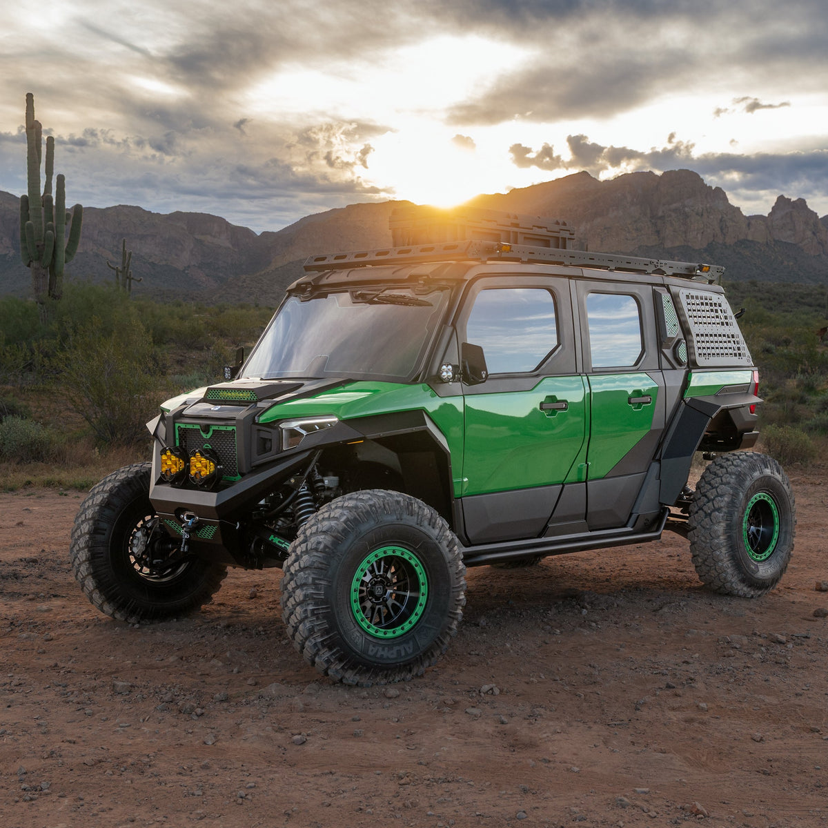 SDR Motorsports X-Plorer Series Rock Sliders for Polaris Xpedition 4 Door ADV/XP