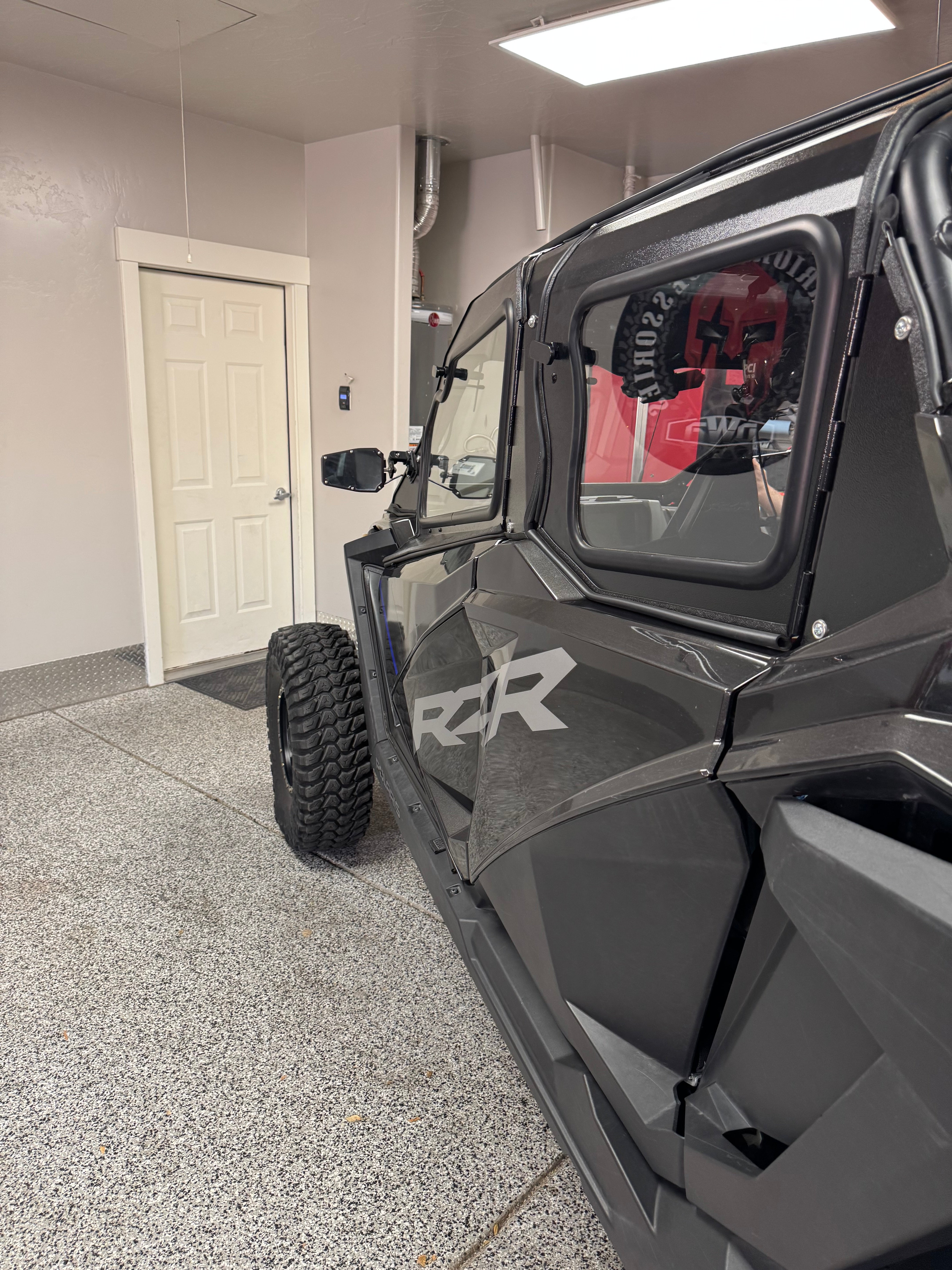 Photo of POLARIS RZR PRO XP / TURBO R 4-SEAT Cab Enclosure 2020-24 "THE VAULT" Upper Side Doors & Panels (Patent Pending) by Dirt Warrior Accessories - Premium VAULT for UTVs / Side by Sides