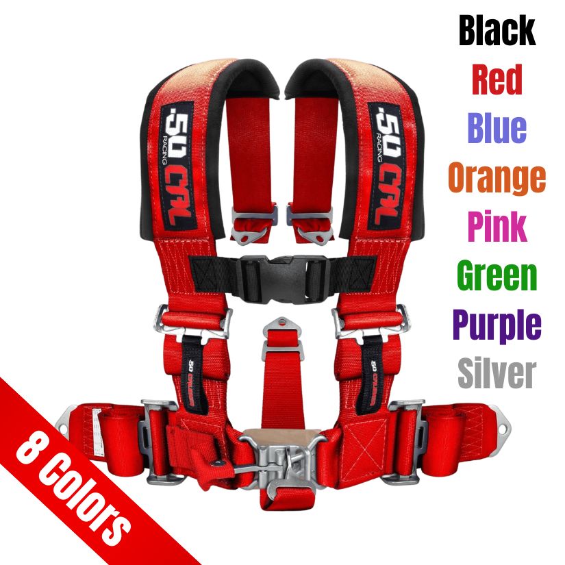 Photo of 2" 5-Point Racing Harness - 50 Caliber Racing | Premium UTV Safety Belt by 50 Caliber Racing - Premium Harnesses for UTVs / Side by Sides