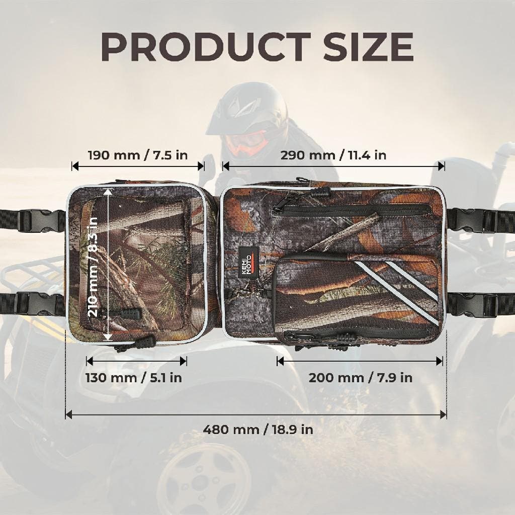 Photo of ATV Fender Bags for Honda TRX by Kemimoto - Premium for UTVs / Side by Sides