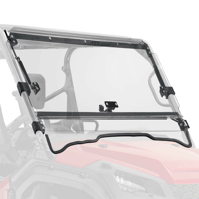 Photo of UTV 3-IN-1 Flip Windshield for Pioneer 1000 /1000-5 /1000-6 by Kemimoto - Premium for UTVs / Side by Sides
