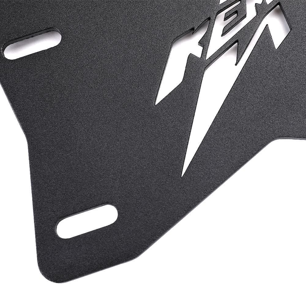 Photo of Universal LED License Plate Bracket Kit Fit Can-Am, Polaris by Kemimoto - Premium for UTVs / Side by Sides