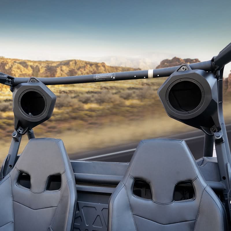 Photo of Rear Roof Speakers Pods for Polaris General 1000 6.5-inch speakers by Kemimoto - Premium for UTVs / Side by Sides