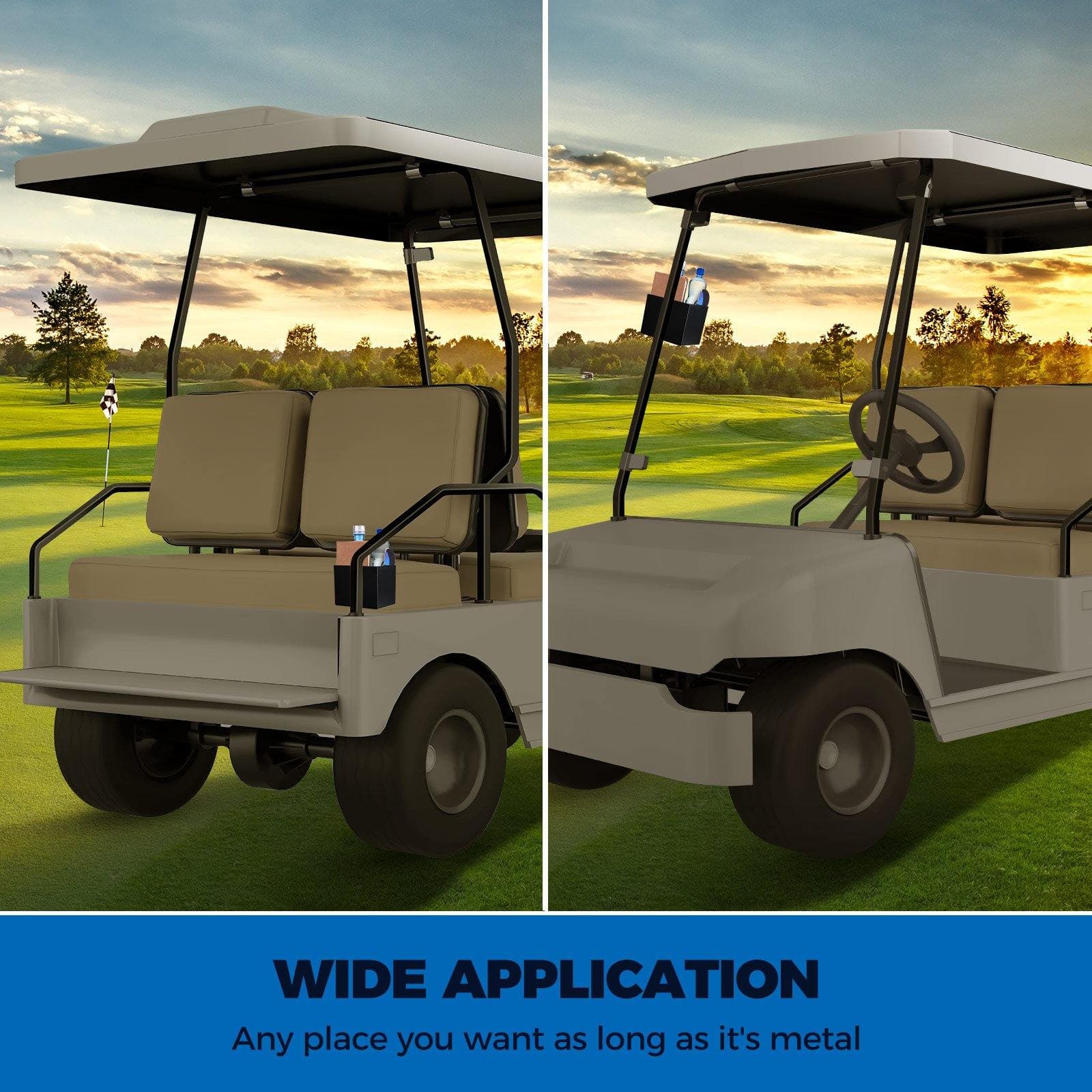 Photo of Golf Cart Cup Holders With Magnetite by Kemimoto - Premium for UTVs / Side by Sides
