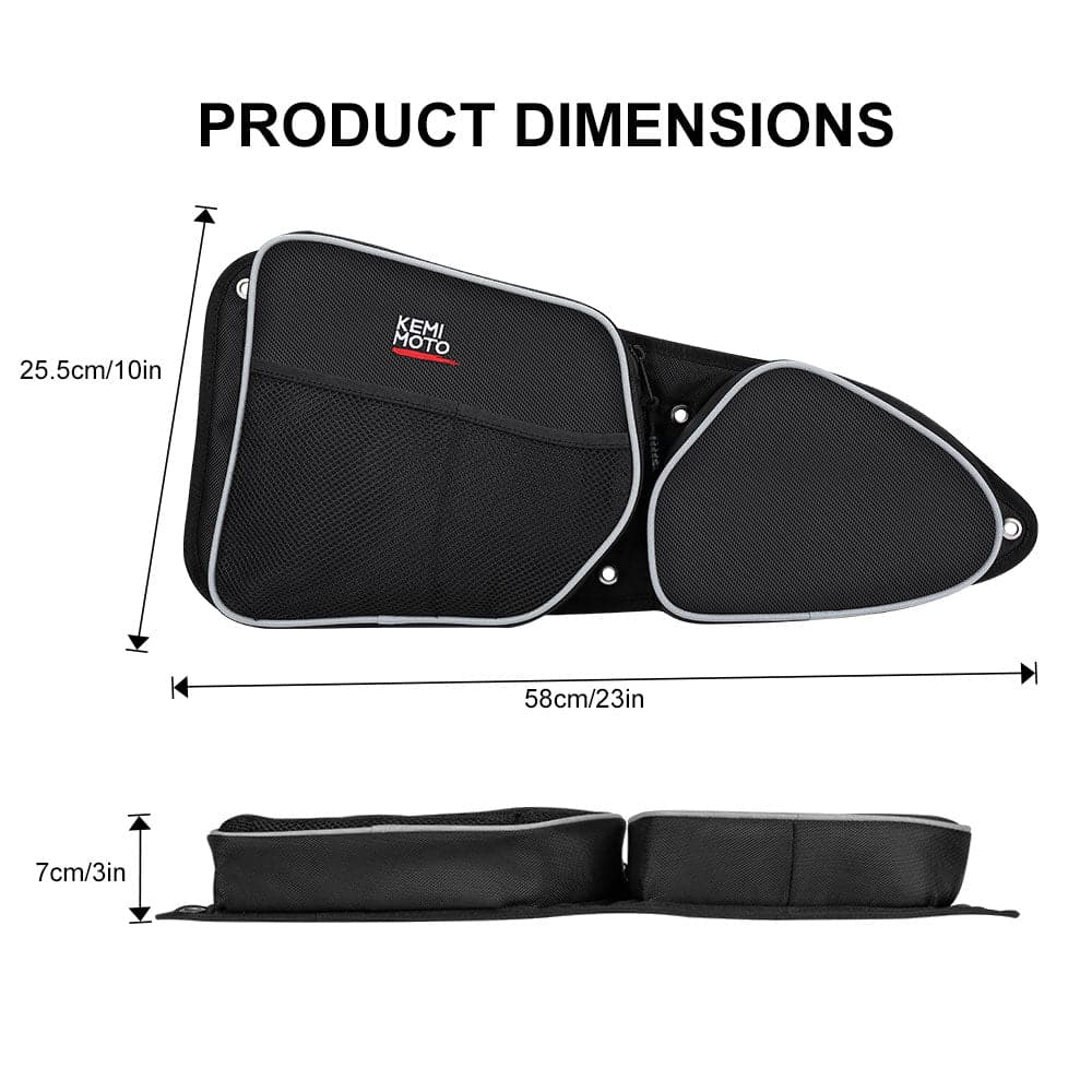 Photo of Side Door Bags for Polaris RZR 1000 XP 4/ Turbo S900 by Kemimoto - Premium for UTVs / Side by Sides