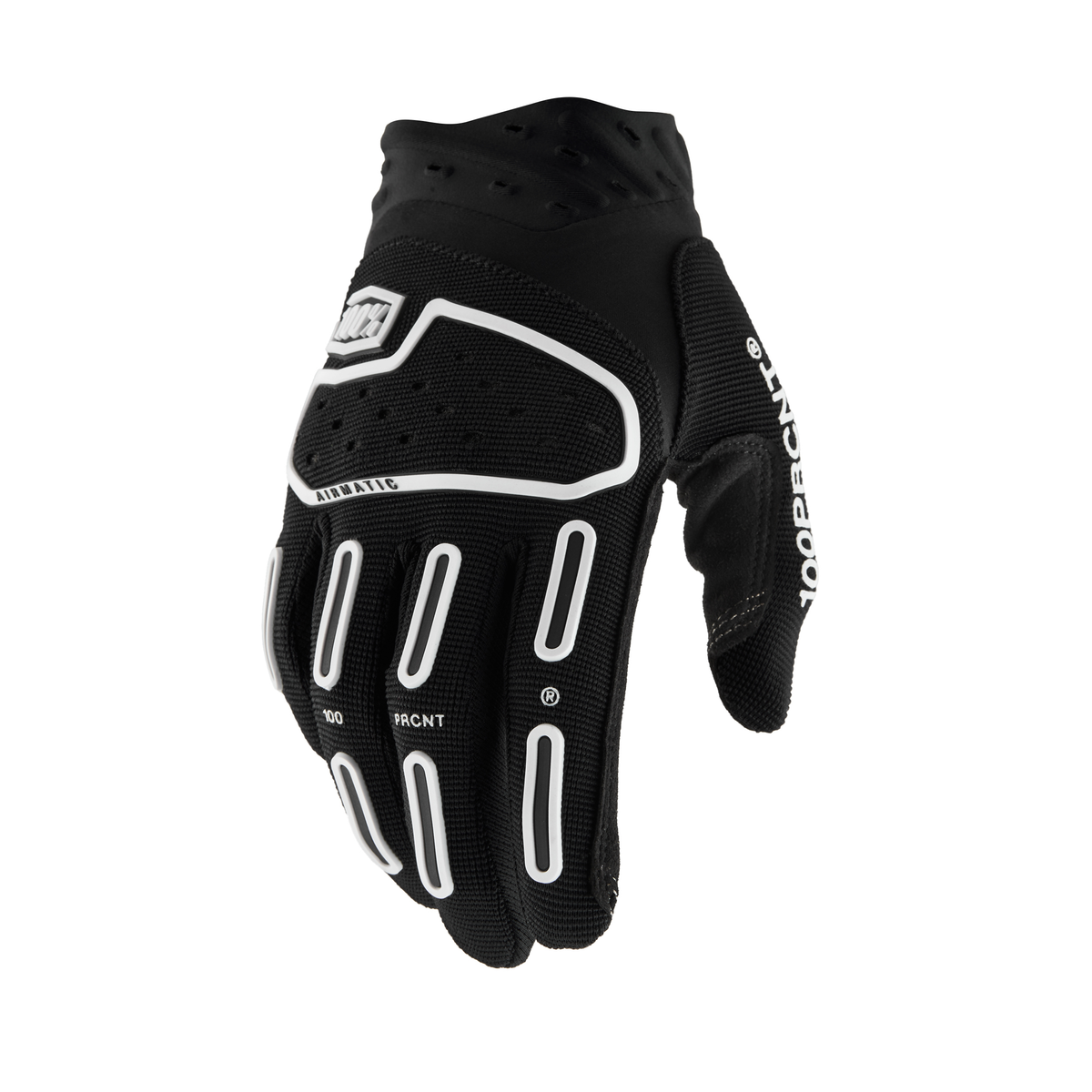 100% Airmatic 2 Riding Gloves - Black, Large