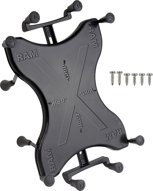 Photo of X-GRIP III LARGE TABLET CLAMPING CRADLE by RAM - Premium Accessories for UTVs / Side by Sides