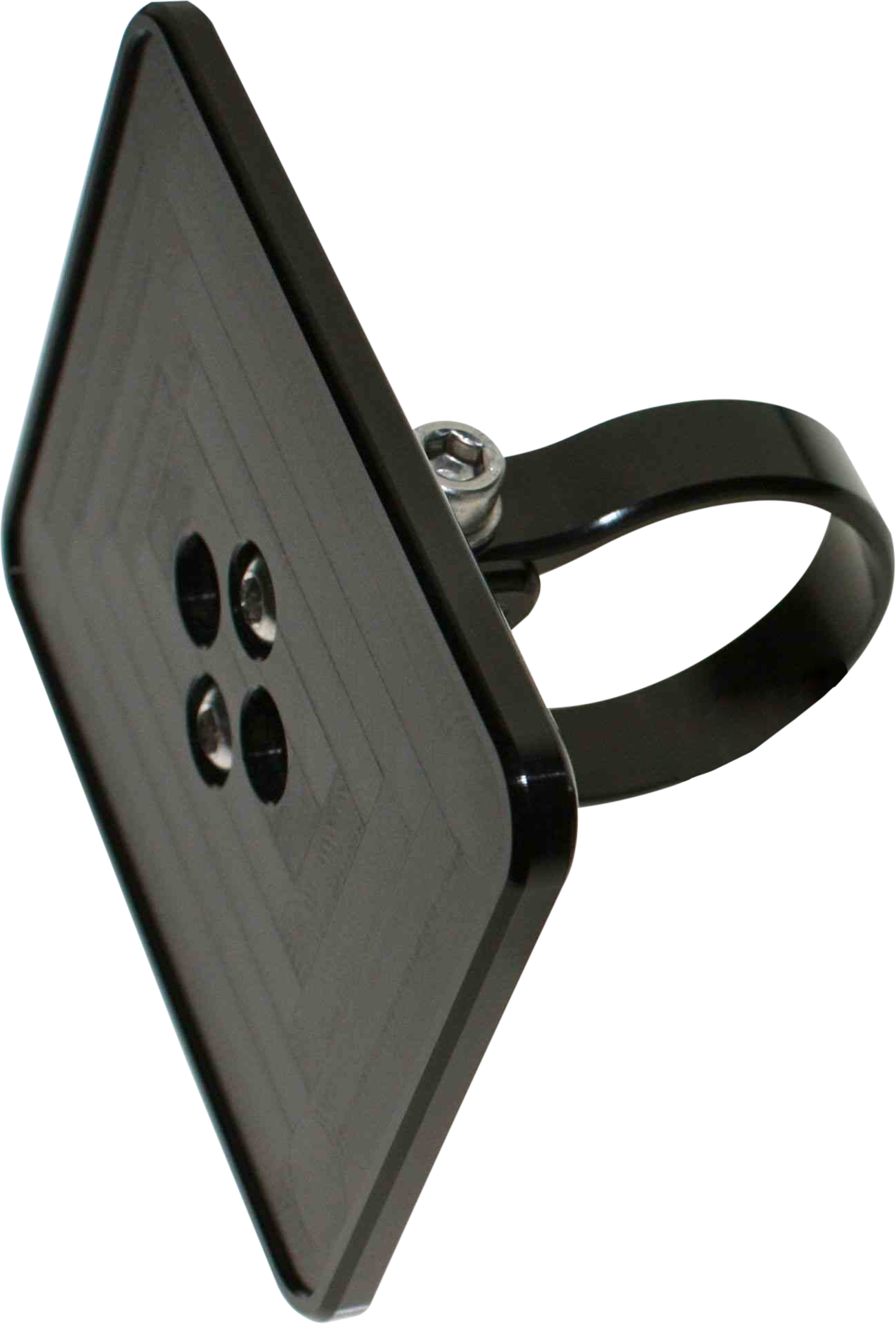 Photo of REGISTRATION STICKER PLATE LARGE 3.8' X 3.06' BLACK by AXIA - Premium Mounts/Brackets for UTVs / Side by Sides