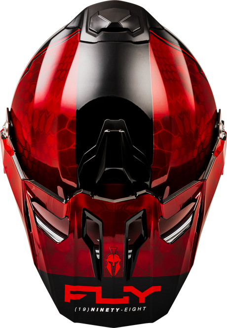 Photo of TREKKER CW CONCEAL HELMET DUAL SHLD RED/BLACK MD by FLY RACING - Premium Helmets for UTVs / Side by Sides