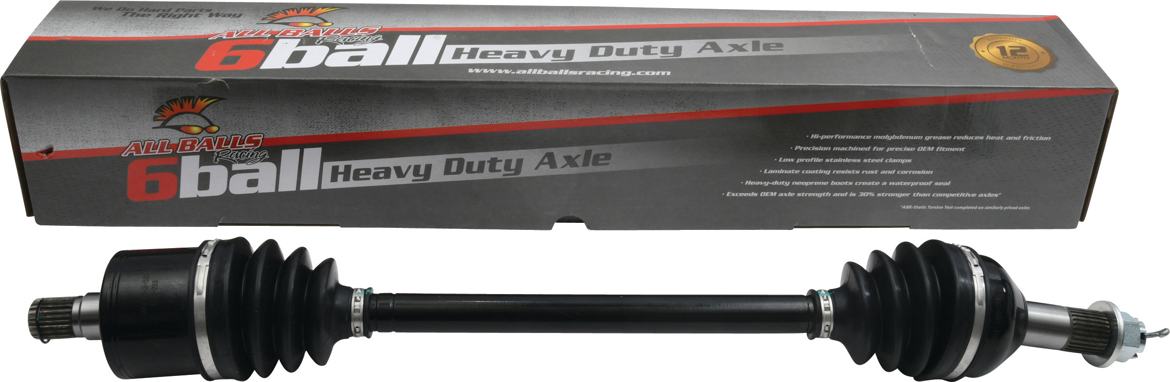 Photo of ALL BALLS 6 BALL HEAVY DUTY AXLE REAR by ALL BALLS - Premium Drive for UTVs / Side by Sides
