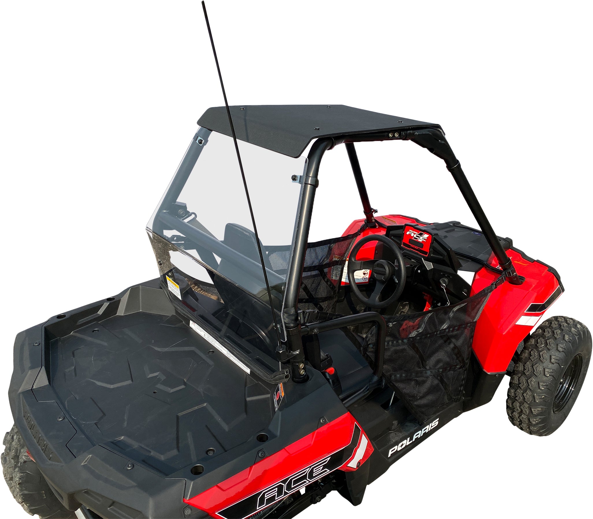 Photo of UTV Molded Roof Polaris Ace 150 for Off-Road Vehicles by OPEN TRAIL - Premium UTV Cab/Roof/Door for UTVs / Side by Sides