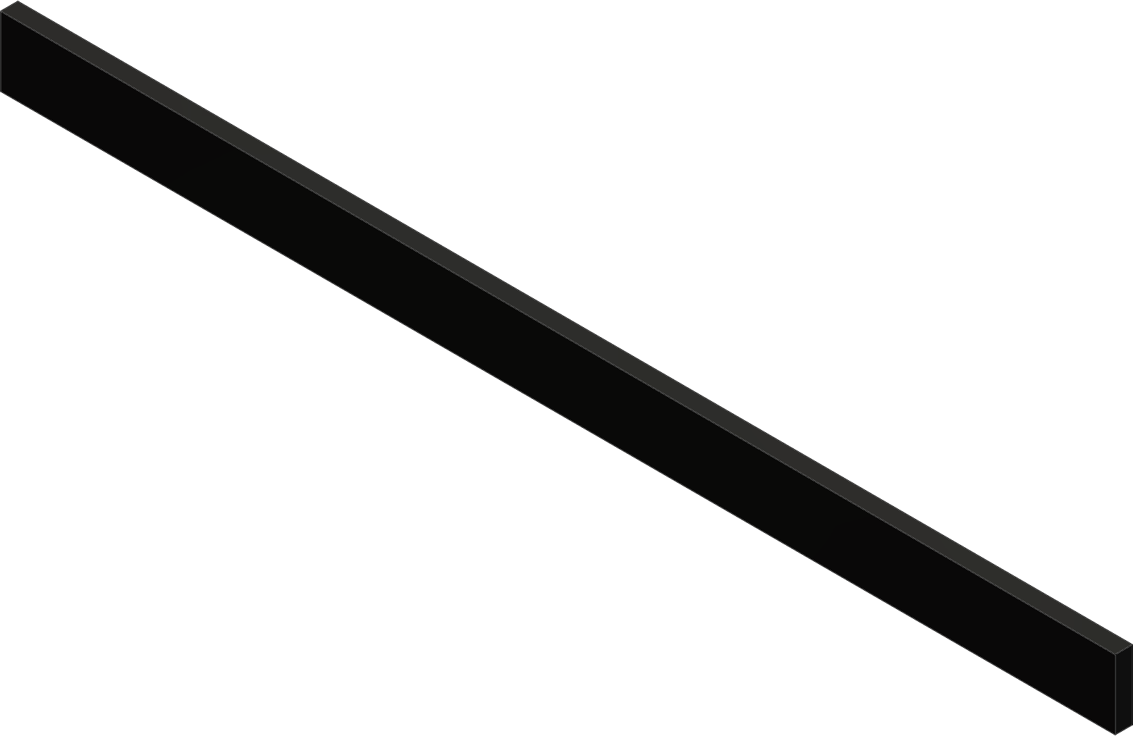 Photo of KFI UHMW .75" X 72" WEAR BAR by KFI - Premium Snow Plows & Mounts for UTVs / Side by Sides