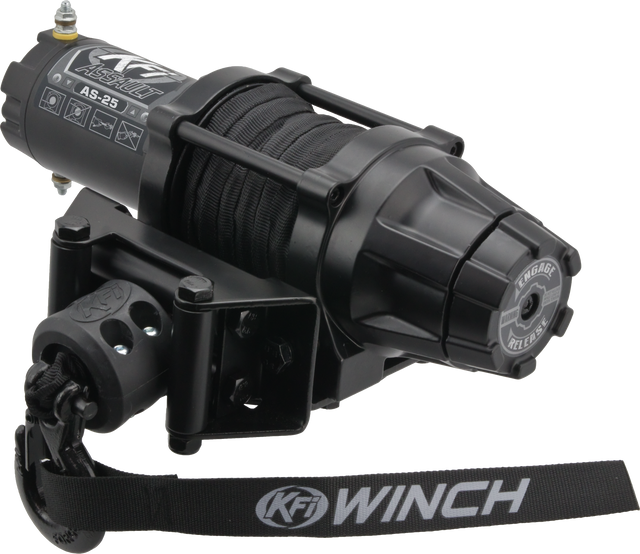 Photo of KFI 2500LB SYNTHETIC ASSAULT SERIES WINCH by KFI - Premium Winches & Winch Mounts for UTVs / Side by Sides