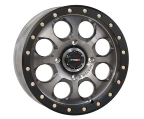 Photo of SYSTEM 3 SB7 BL WHEEL 18X7 4+3 (+20MM) 4/156 MATTE TITANIUM by SYSTEM 3 - Premium Wheels for UTVs / Side by Sides