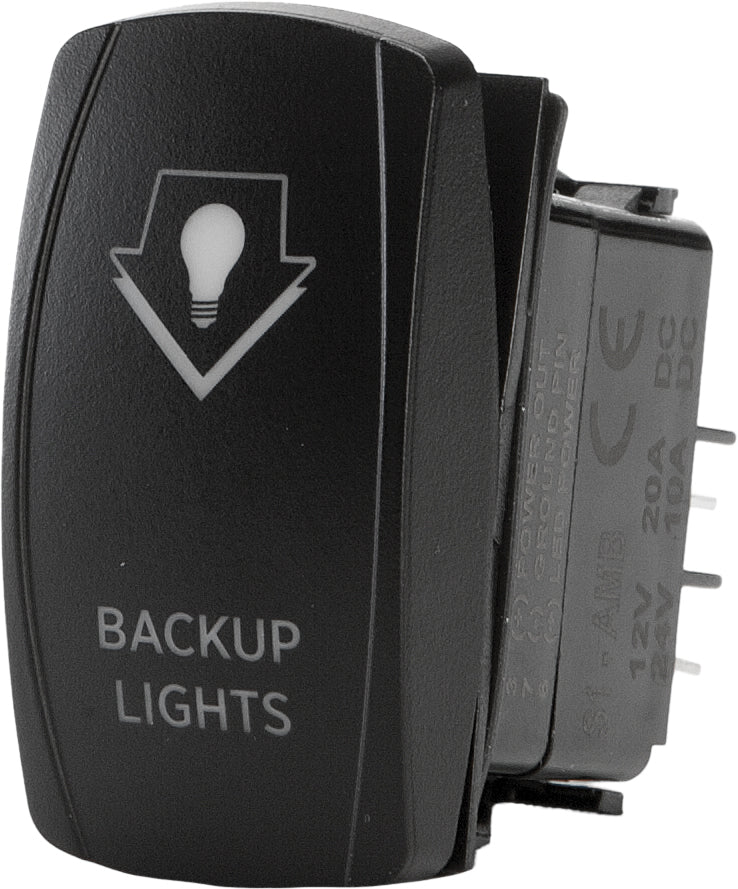 Photo of BACK UP LIGHTING SWITCH PRO SERIES BACKLIT by OPEN TRAIL - Premium Switches for UTVs / Side by Sides