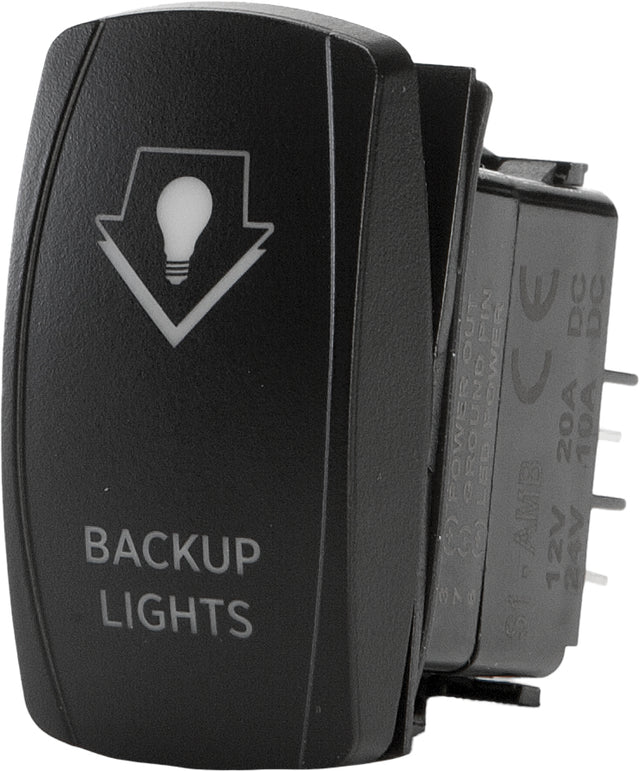 Photo of BACK UP LIGHTING SWITCH PRO SERIES BACKLIT by OPEN TRAIL - Premium Switches for UTVs / Side by Sides