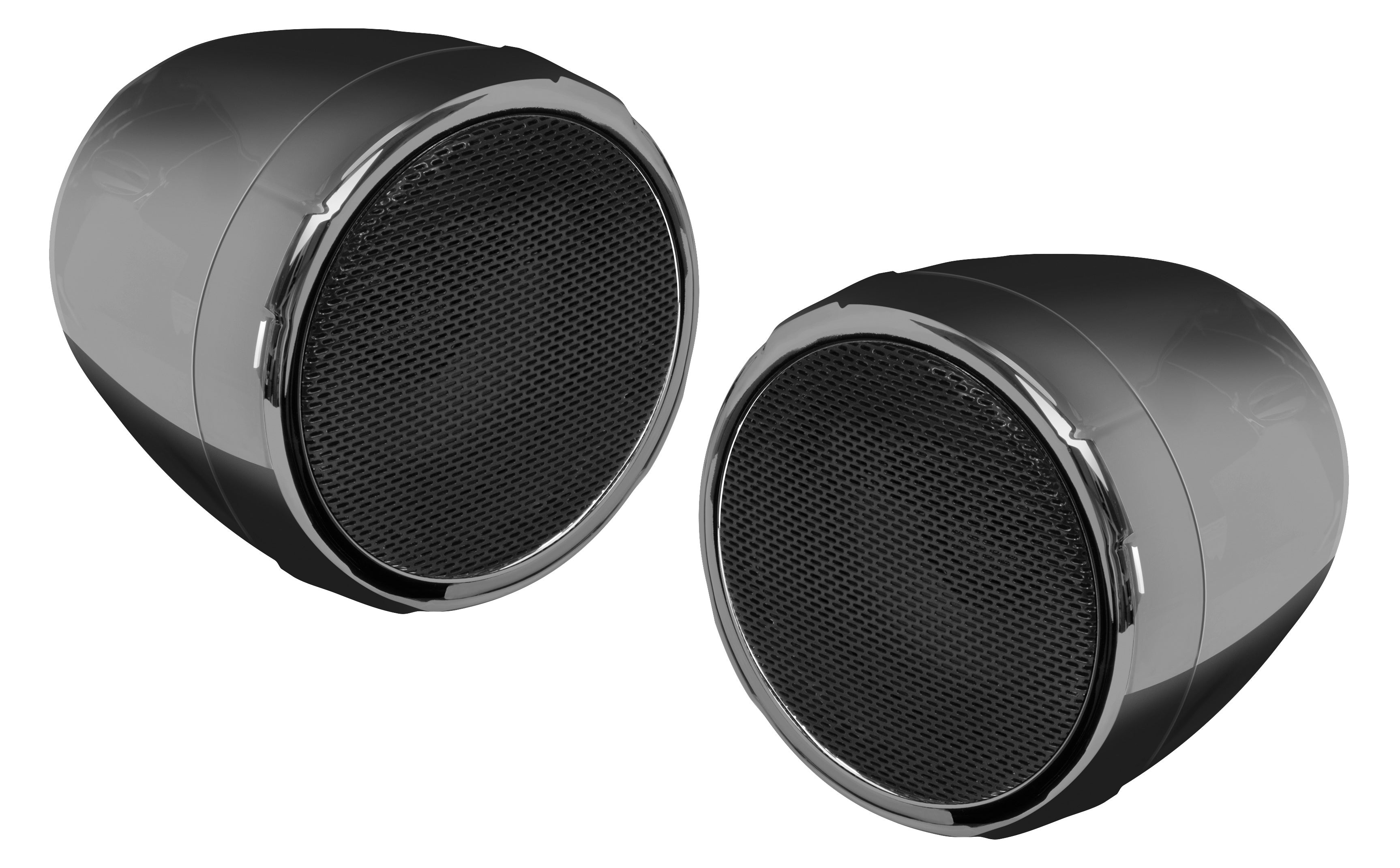 Photo of BOSS AUDIO 2 SPEAKER BT AMPLIFIED KIT 3" SPEAKERS BLACK CHROME by BOSS AUDIO - Premium Audio/Visual/Communication for UTVs / Side by Sides