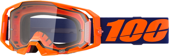Photo of ARMATIC GOGGLE NEON ORANGE CLEAR LENS by 100-PERCENT - Premium Eyewear for UTVs / Side by Sides