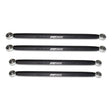 Hex Bar Radius Rod Kit for Polaris (2011-2014) 900/XP900/4 by DRT Motorsports