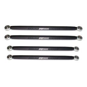Hex Bar Radius Rod Kit for Polaris (2011-2014) 900/XP900/4 by DRT Motorsports