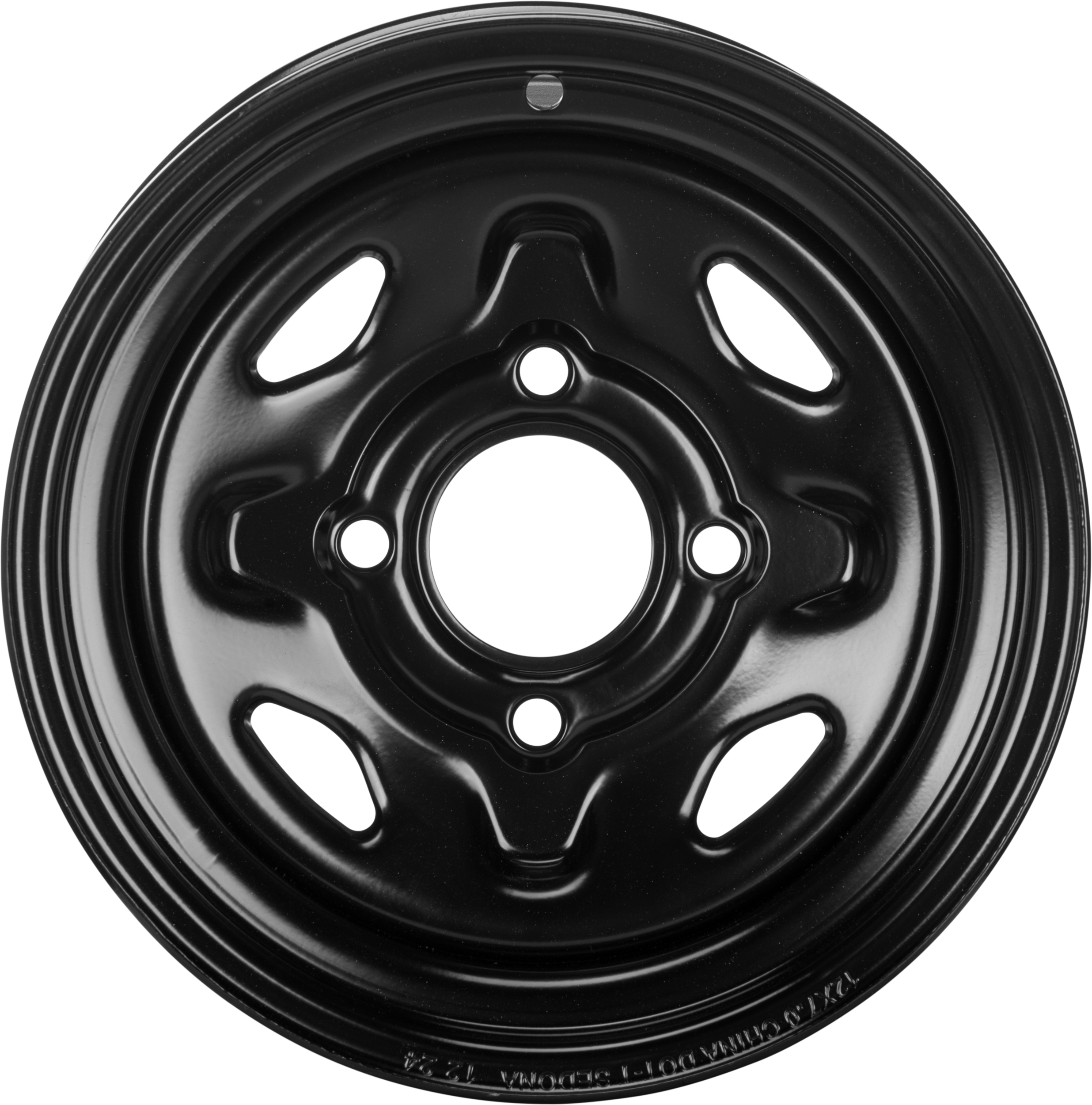 Photo of SEDONA STEEL 12X7 4/110 5+2 BLK FRONT by SEDONA - Premium Wheels for UTVs / Side by Sides