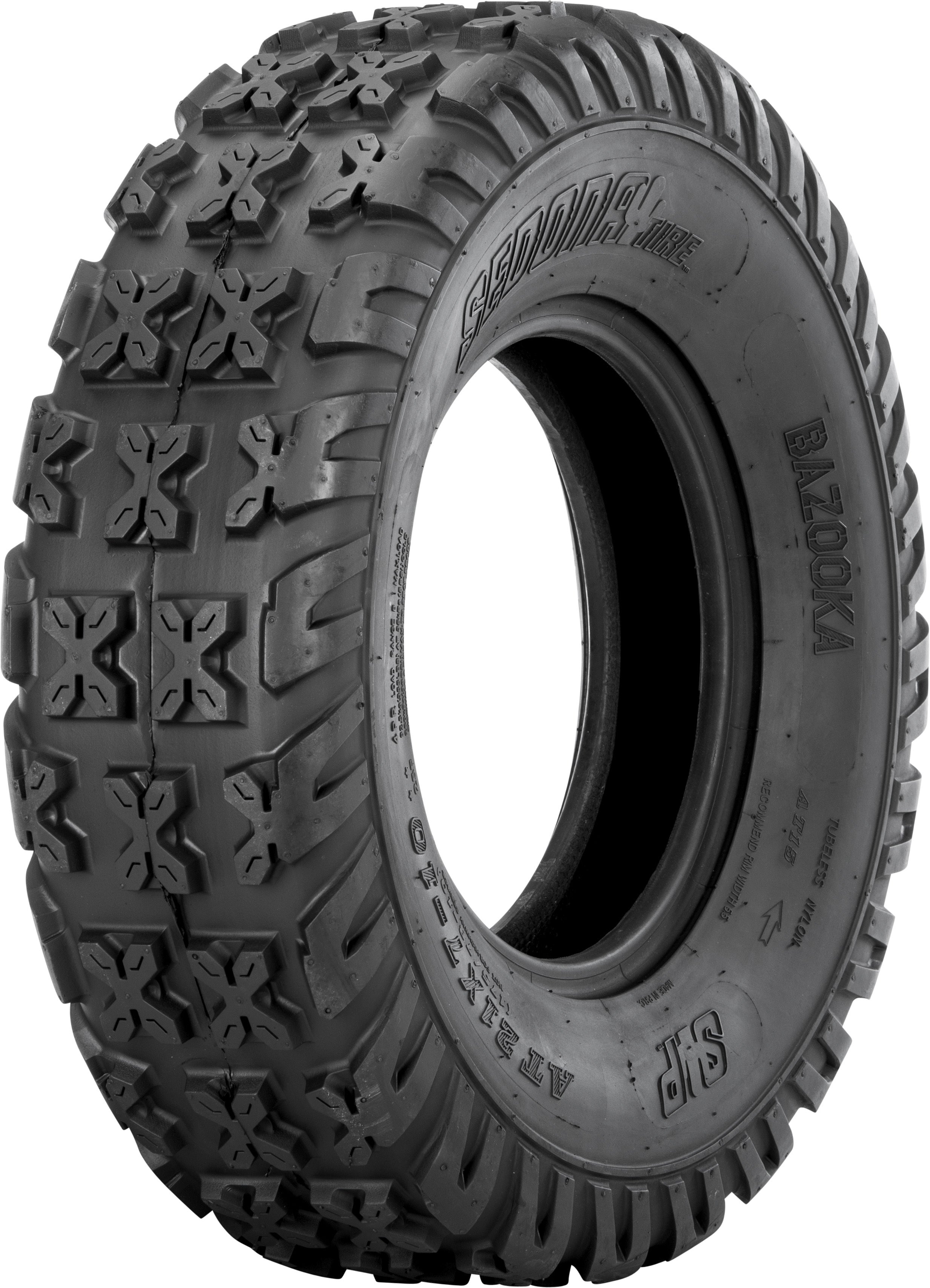 Photo of TIRE BAZOOKA 21X7-10 BIAS 4PR LR205LBS by SEDONA - Premium Tires for UTVs / Side by Sides