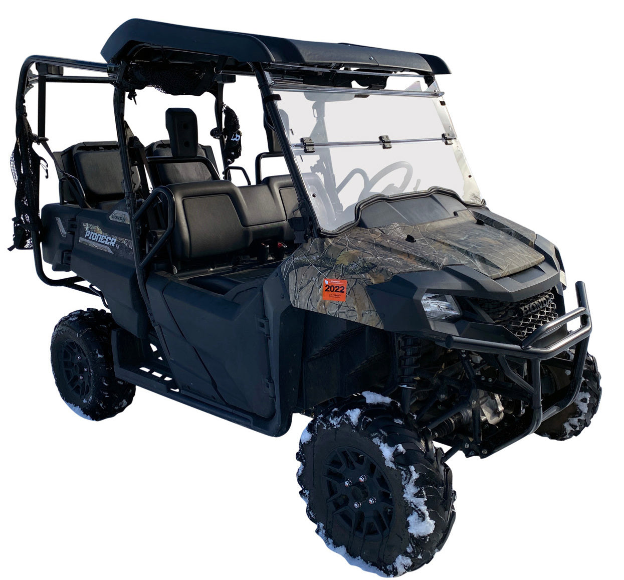 Photo of Folding Windshield for Honda Talon SXS10S2X SXS10S2R SXS10S4 UTVs by OPEN TRAIL - Premium Windshield/Windscreen for UTVs / Side by Sides
