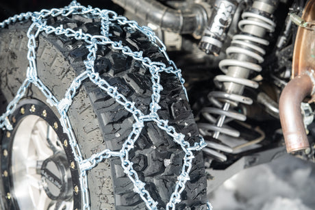 Photo of DIAMOND V-BAR SNOW CHAINS 32" 32X10-14 AND 32X10-15 by SEDONA - Premium Tire/Wheel Accessories for UTVs / Side by Sides
