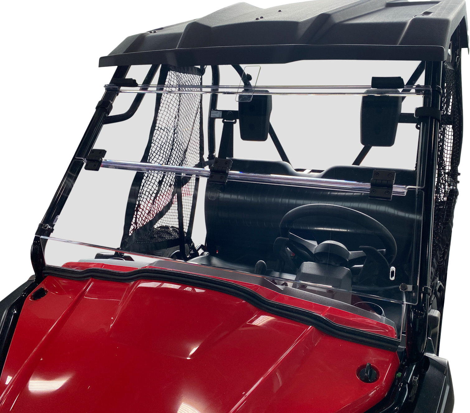 Photo of Folding Windshield for Honda Talon 1000X 1000R and Can-Am Commander All Models by OPEN TRAIL - Premium Windshield/Windscreen for UTVs / Side by Sides