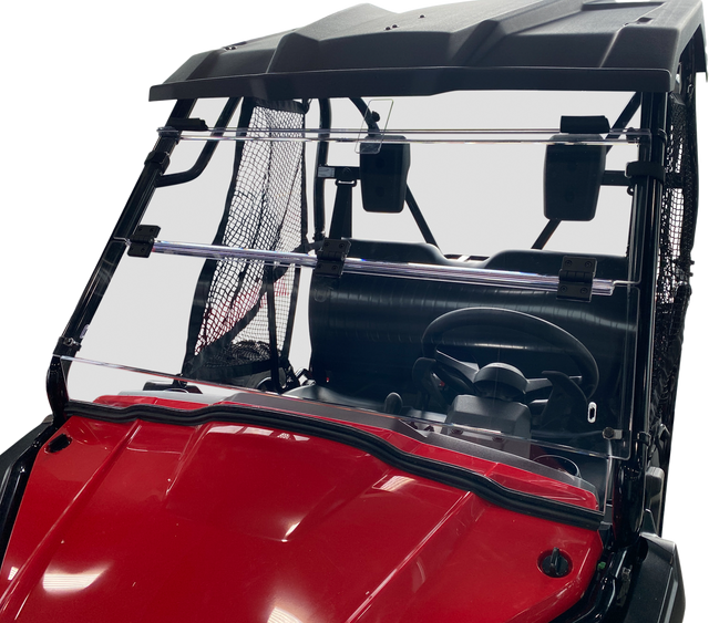 Photo of Folding Windshield for Honda Talon 1000X 1000R and Can-Am Commander All Models by OPEN TRAIL - Premium Windshield/Windscreen for UTVs / Side by Sides