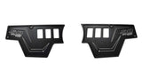 2pc XP1000 6 Switch Dash Panel w/ Switches Black