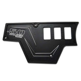 2pc XP1000 6 Switch Dash Panel w/ Switches Black