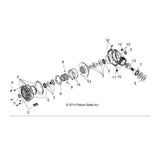 OEM Polaris Front Gear Case Differential - 1334178 image 5