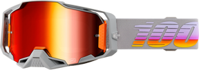 100% Armega Goggles - Fallbrook Red Mirror Lens