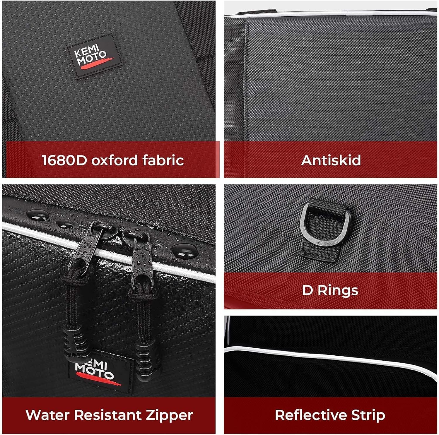 Photo of Trunk Liner Bags 1 Pairs for Harley Tri Glide 2009-2025 by Kemimoto - Premium for UTVs / Side by Sides